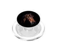 Majestuoso Caballo Pura Sangre Cara Granja Ganado Animal Caballo PopSockets PopGrip para MagSafe