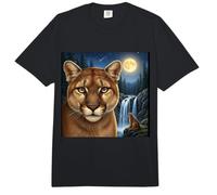 Majestuoso Cogar Bajo la Luz De La Luna Cielo Naturaleza Escena Comfort Colors Adult Heavyweight T-Shirt
