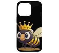 Majestuoso líder de colmena en este disfraz de diseño de abeja Carcasa para iPhone 13 Pro