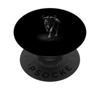 Majestuoso ñu Africano Poder de Vida Silvestre PopSockets PopGrip Adhesivo