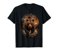 Majestuoso Oso Grizzly Bear Mountain Wilderness, Amante de los Osos pardos Camiseta