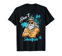 Majestuoso Poseidón Dios del Océano con Tridente Camiseta