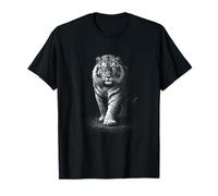 Majestuoso Tigre Caminando hacia adelante Salvaje con Poder de la Selva Camiseta