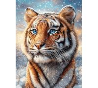 Majestuoso tigre en entorno mágico Puzzles 500 Piezas Juguete Educativo 3D Paisaje de cuento de hadas en caricatura Rompecabezas Familiar Para Toda La Familia Entretenimiento Creativo Decorativo 500 P