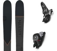 MAJESTY Havoc 100 Carbon - Hombre - Negro / Narnaja / Rojo - talla 170- modelo 2026