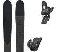MAJESTY Havoc 100 Carbon - Hombre - Negro / Narnaja / Rojo - talla 176- modelo 2026