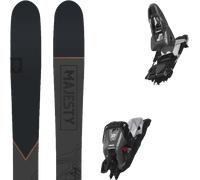 MAJESTY Havoc 100 Carbon - Hombre - Negro / Narnaja / Rojo - talla 182- modelo 2026