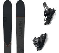 MAJESTY Havoc 100 Carbon - Hombre - Negro / Narnaja / Rojo - talla 188- modelo 2024