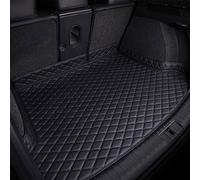 MAJHER Coche Cuero Alfombrillas Maletero para Au-di A6 Avant C7 2011-2018, Tronco Bandeja Protectora Funda Maletero Alfombra Antideslizante Accesorios,E/Black