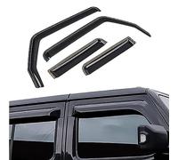 MAJHER Coche Deflectores de Viento para Jeep Gladiator JT 2020-2022 4 Door, Ventana Lateral Derivabrisas Deflectores Protector De Lluvia Y Sol Accesorios