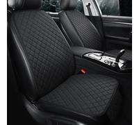 MAJHER Fundas Asientos de Coche para M-G ZS 2017-2022, Lino Funda de Asiento Delantero y Trasero Juegos De Cubreasientos Cojín Protectores Accesorios,B/Black