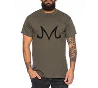 Majin Sign from Boo Dragonball Men T-Shirt Nerd in, Colour:Khaki;Größe2:XL