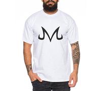 Majin Signo de Boo Dragonball Nerd Camiseta para hombre, gris, S