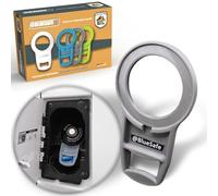 MaJoCompTec® ADBLUESAFE Tapa de Depósito de Seguridad I Seguro para AdBlue I Tapón del Depósito I Accesorios para Carro de Camping Caravana (Plástico Gris, Fusible Boxer + Puente)