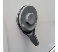 MaJoCompTec DRIPGUIDE-Plus - Desagüe de condensación para tapa de chimenea, accesorio para chimenea de escape de calefacción en autocaravanas (negro, DRIPGUIDE Truma XL)