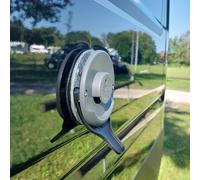 MaJoCompTec® DRIPGUIDE Truma - Desagüe de condensación para tapa de chimenea, accesorio para chimenea de escape de gas para autocaravanas y furgonetas (DRIPGUIDE Truma - Alde)