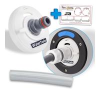 MaJoCompTec® WATERTWIN Tapa de depósito con conexión de agua, adaptador de 3 pines D: 78 para boquilla de llenado, accesorio para autocaravana (versión ECO)