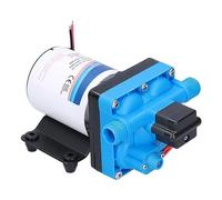 MAJONMMERD Bomba de Micro Diafragma DC 12 V Micro Bomba de Agua de Diafragma Eléctrica 11,3 L Min 3,0 GPM 124,7 Pies Cabeza Autoaspiración con Parada Térmica para RV Lavado de Coches Spray de Jardín