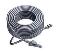 MAJONMMERD Cable para Cable Plano de Repuesto de Cobre y Caucho Resistente Al Agua IP68 de Alto Rendimiento para un Acceso Fluido a Internet y una Fácil Instalación (25 m (82 pies))