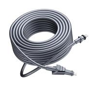 MAJONMMERD Cable Satelital de Repuesto, Cable Ethernet Satelital Plano de Alto Rendimiento, Conexión Estable para Redes Domésticas de 100 Pies