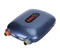 MAJONMMERD Calentador de Agua Instantáneo, Calentador de Agua Eléctrico sin Tanque de 6500 W con Pantalla LED de Temperatura, Acero Inoxidable de Latón ABS, 220 V 95 a 131 °F para Cocina, Baño, Uso