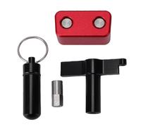 MAJONMMERD Dispositivo Antirrobo OBD2, Dispositivo Antirrobo de Metal para Automóviles, SUV y Camiones, con Herramienta de Desmontaje Especial para Asegurar la Interfaz OBD2
