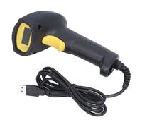 MAJONMMERD Escáner de Código de Barras 1D 2D Lector QR USB con Cable CMOS Rápido Precisión Plug and Play Lector Manual ABS con PDF417 Data para Retail Logística Salud
