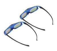 MAJONMMERD Gafas 3D Dlp Link 144hz Recargables Obturador Activo 80mah | Compatibilidad con , Marco para PC, Carga USB, Batería de Litio de 80 MAh, Sincronización de 96 a 144 Hz,