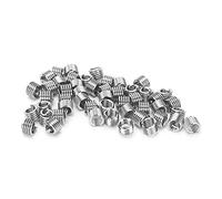MAJONMMERD Inserto de Rosca de Alambre SUS304 Inserto de Reparación de Roscas 10 24 X 1.5D 50PCS para Equipos Mecánicos de Aviación Automotriz Reparación de Orificios de Rosca y Roscas Hembra