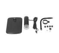 MAJONMMERD Microscopio Electrónico, Microscopio Digital USB ABS de 50 a 1000x con 8 Luces LED, de Monedas de Mano para Pruebas del Cuero Cabelludo, Placa de Circuito, Reparación de Relojes,