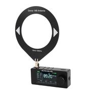 MAJONMMERD Receptor de Radio Dsp Portatil Pantalla 1.9 Pulgadas FM Am Lsb | Carcasa de Aluminio CNC, Sintonizador de Banda Completa, Señal Débil, LW MW SW VHF, Audición con Auriculares, Compatible