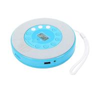 MAJONMMERD Reproductor de CD Portátil con Bluetooth, Batería de 2600mAh | Altavoz y micrófono integrados, reproducción antideslizante, grabación en unidad USB, audio para viajes, de música para el
