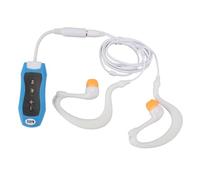 MAJONMMERD Reproductor MP3 Impermeable para Natación, 8GB IPX8 Recargable por USB con 8 Horas de Batería, Auriculares Impermeables para Deportes Al Aire Libre (8GB)