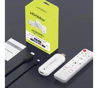MAJONMMERD Reproductor TV Box 4K 33g 9 Control Remoto Portátil para