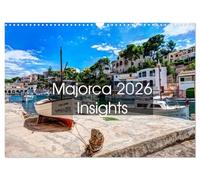Majorca 2026 Insights (Wall Calendar 2026 DIN A3 landscape), CALVENDO 12 Month Wall Calendar: Great pictures of Majorca invite you to dream. The ... and new views in a totally different light.