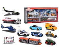 Majorette - 7/212058590 - Véhicule Miniature - Set B200 10 Véhicules Découverte - Echelle 1/64 ème