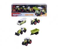 Majorette 8503105002 - Claas Granja 5 Piezas Pack De Regalo - Nuevo
