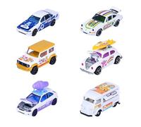 Majorette Auto Care Bears Premium (1 Modelo de Coche) - Coche de Juguete de Metal con diseño de Osos de Cuidado, suspensión y Parte Que se Abre, selección aleatoria de 6 Coches para coleccionistas y