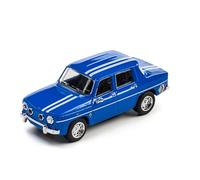 Majorette Auto Collection 1966 Renault R8 Gordini - Coche coleccionable con chasis de metal, neumáticos de goma y escaparate, modelo detallado a escala 1:64, azul, para coleccionistas y niños a partir