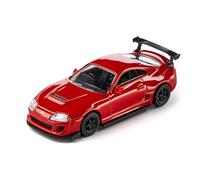 Majorette Auto Collection 1995 Toyota Supra - Coche Coleccionable con chasis de Metal, neumáticos de Goma y escaparate, Modelo Deportivo JDM a Escala 1:64, para coleccionistas y niños a Partir de 14