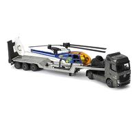 Majorette - Camión de Transporte de Juguete, Metal, 20cm, Partes móviles, Surtido de 6 Modelos, recibirás un Modelo de Forma aleatoria. No es Posible Hacer preselección de Modelo en almacén