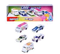 Majorette Care Bears - Juego de 5 Coches de Juguete (7,5 cm Aprox.)