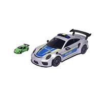 Majorette - Coche de policía Porsche 911 GT3 RS - Coche de juguete (35 cm), Con Espacio para 11 Coches más, Coche de policía con luz sonido,A partir de 3 años (212058199038)