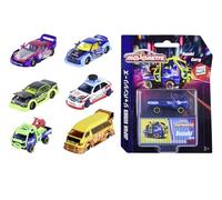 Majorette Coches de Metal Deluxe, Serie Japón, Rueda Libre, Piezas móviles, suspensión, 1:64, 7,5 cm, Surtido de 6, Caja Decorada.Se envía un Modelo de Forma aleatoria. +5 años. (212051030)