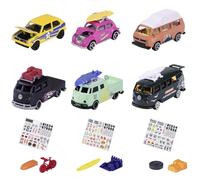 Majorette - Coches Premium Volkswagen The Originals con Partes en Metal, Escala 1:64, Con Licencia Oficial VW, Recibirás 2 de 6 Modelos de Vehículos VW (enviado al azar) (212055006)