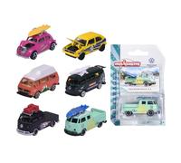 Majorette - Coches Premium Volkswagen The Originals con Partes en Metal, Escala 1:64, Con Licencia Oficial VW, Recibirás 1 de 6 Modelos de Vehículos VW (enviado al azar)