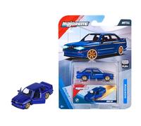 Majorette Deluxe BMW M3 - Coche de coleccionista de Metal con Rueda Libre, suspensión y Piezas Abiertas, neumáticos de Goma, Incluye Caja de Recogida de Papel, Azul, para coleccionistas y niños a