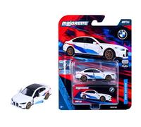 Majorette Deluxe BMW M3 - Coche de coleccionista de Metal con Rueda Libre, suspensión y Piezas Abiertas, neumáticos de Goma, Incluye Caja de colección, para coleccionistas y niños a Partir de 3 años