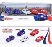 Majorette Coches miniatura de metal French Touch Giftpack - Estuche de 5 vehículos (2 exclusivos)