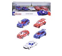 Majorette - French Touch Giftpack - Coches Miniaturas de Metal - Estuche de 5 vehículos con 2 vehículos exclusivos - 212055012